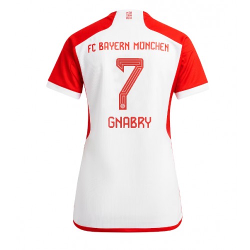 Maillot de foot Bayern Munich Serge Gnabry #7 Domicile Femmes 2023-24 Manches Courte